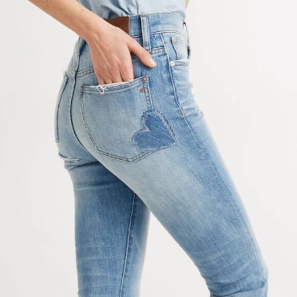 MADEWELL the Perfect Vintage Jean: Heart Patch Edition, 25 - Picture 1 of 13